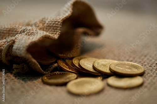 Foto monedas, arras, abundancia