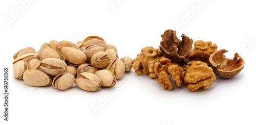 Nuts and pistachios.