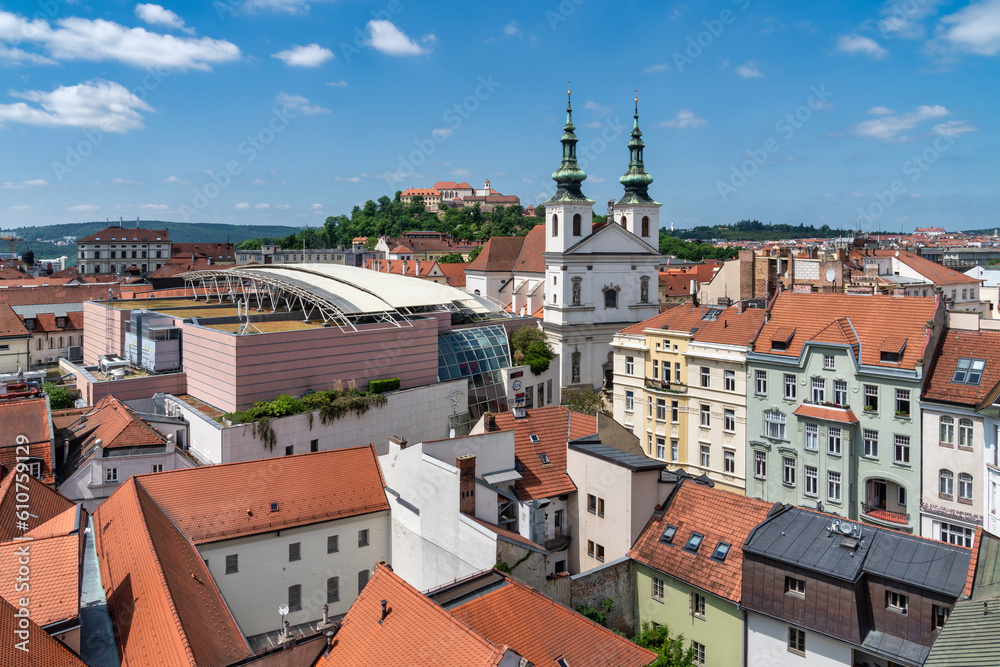 Brno, Czech Republic cityscape