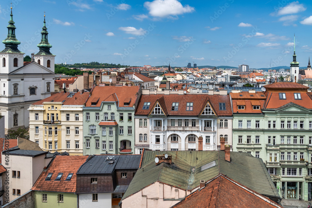 Fototapeta premium Brno, Czech Republic cityscape