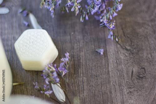 Lavander Soap and Candel 
