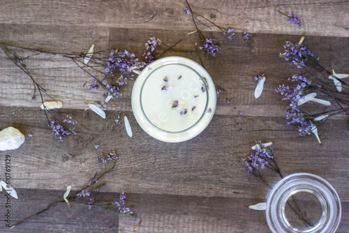 Lavander Soap and Candel 