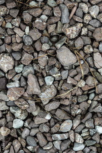 Wallpaper Mural Texture of gravel scattered on the ground Torontodigital.ca