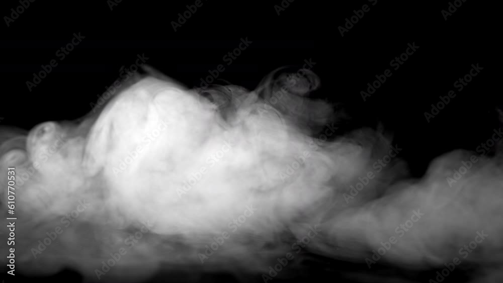 Background video of smoke from the exhaust pipe of a car. Pollution of the atmosphere by gases and CO2 emissions. High quality 4k footage