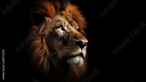 lion head portrait background wallpaper © Stream Skins
