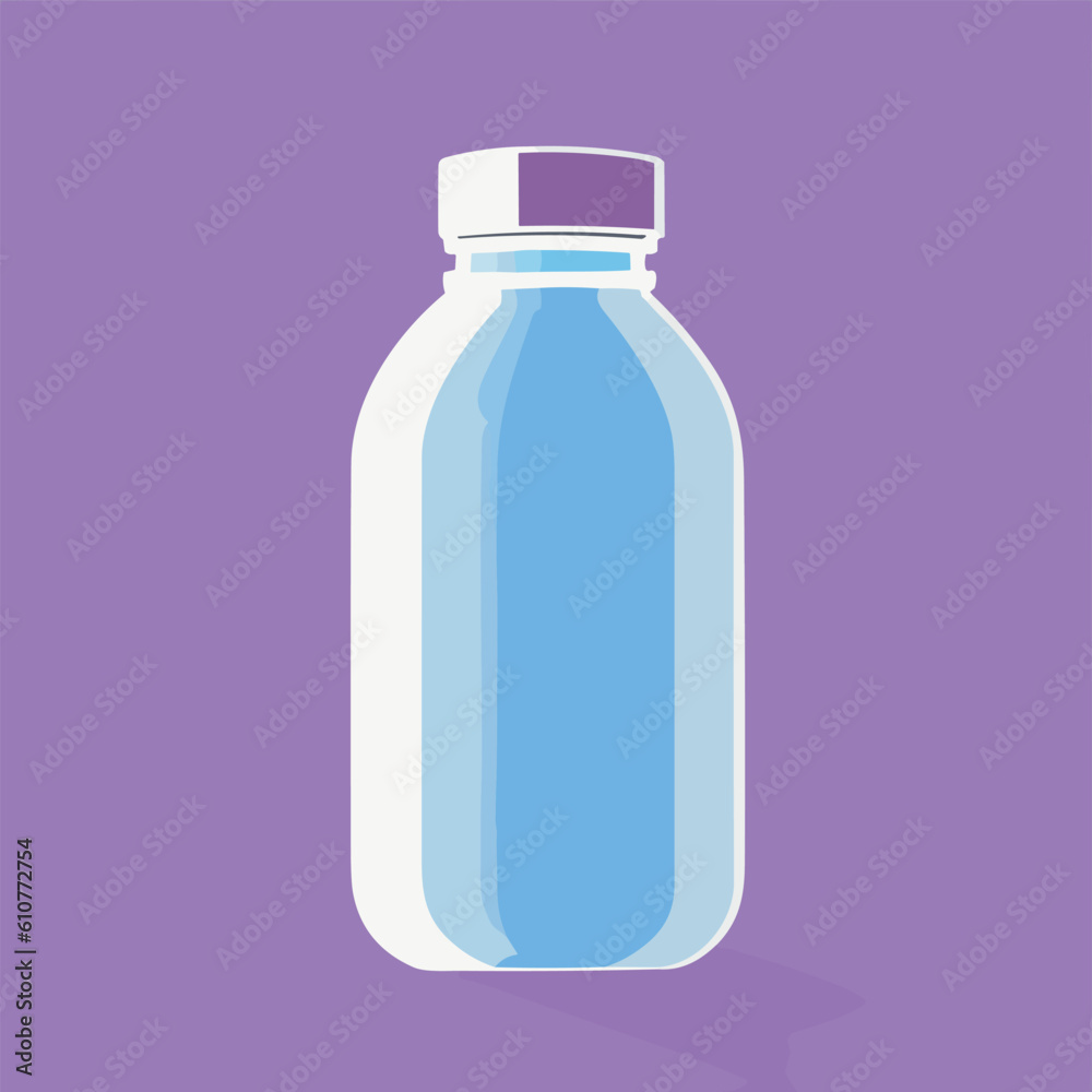 Vector illustration of Reusable Water Bottle Vector illustration of Reusable Water Bottle