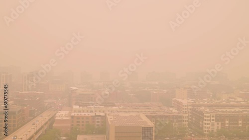 Smog over New York City (ID: 610775545)