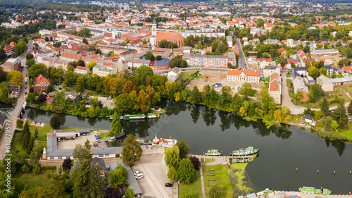 Photos Dom in Fürstenwalde an der Spree, Luftaufnahme, Brandenburg, Oder Spree, Spreewa