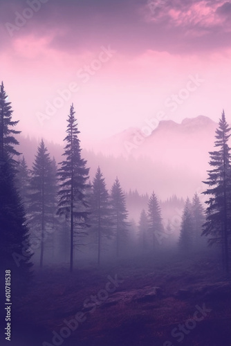 resolution aesthetic wallpaper, purple muted,. AI generative © SANGHYUN