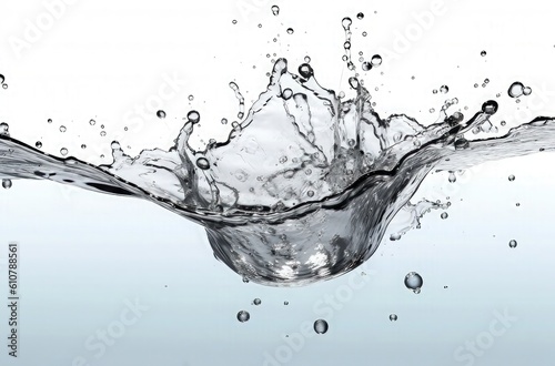 water splash - generative AI