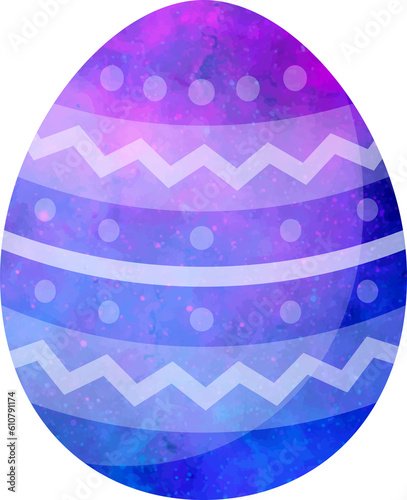 Easter Egg Icon Element. Ha...