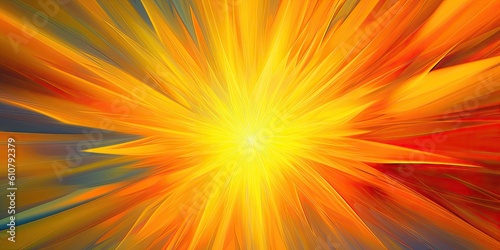  Dynamic Rays of Sunshine Illustration  Symbolizing Energy and Positivity  Generative AI Digital Illustration Part 080623 