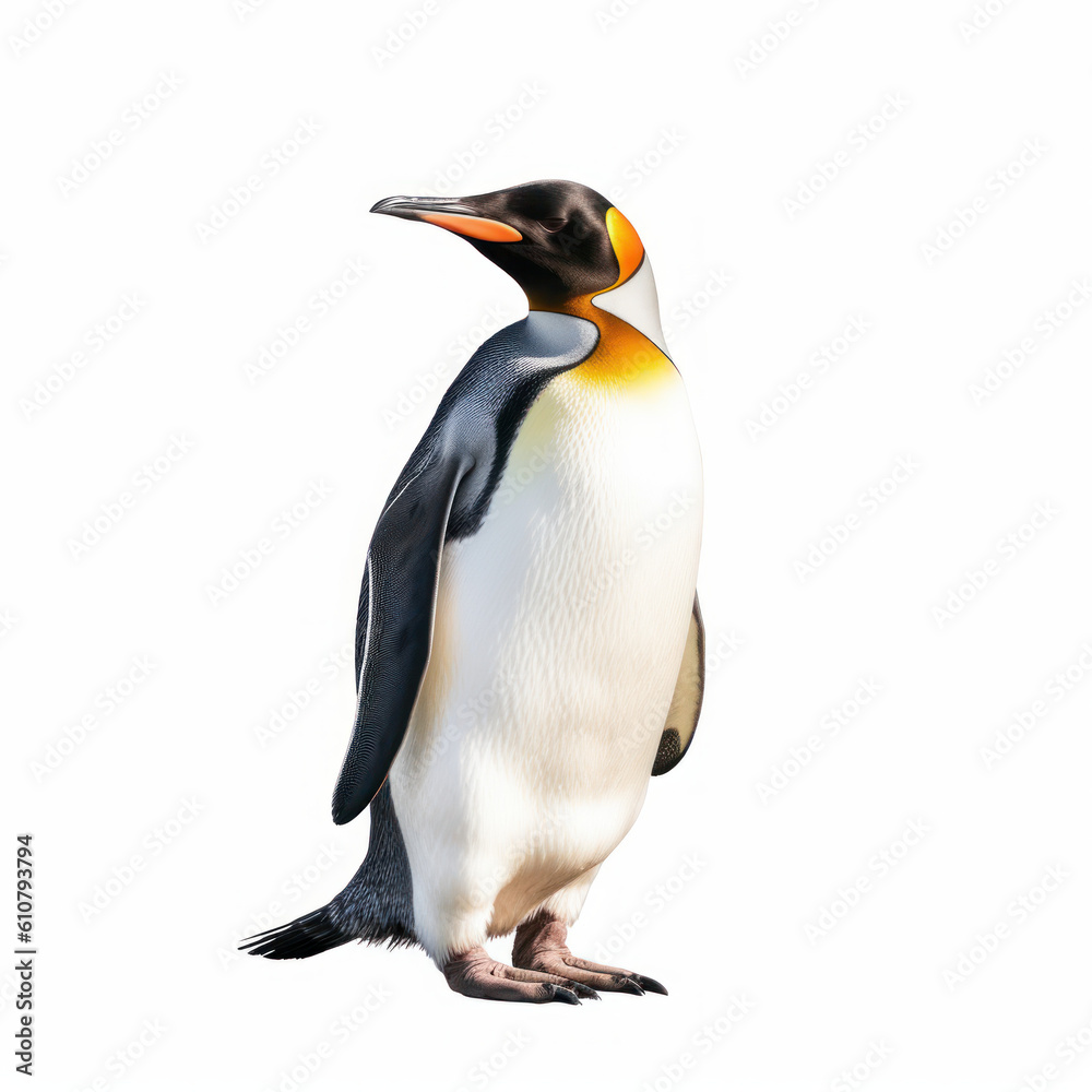 Fototapeta premium penguin isolated on white background