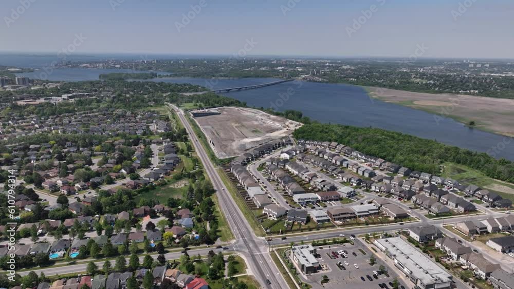Aerial view of Kingston Ontario Canada Aerial view of Kingston Ontario Canada