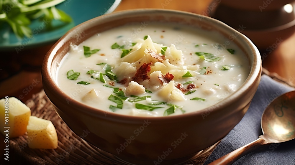 Creamy Delight: Clam Chowder