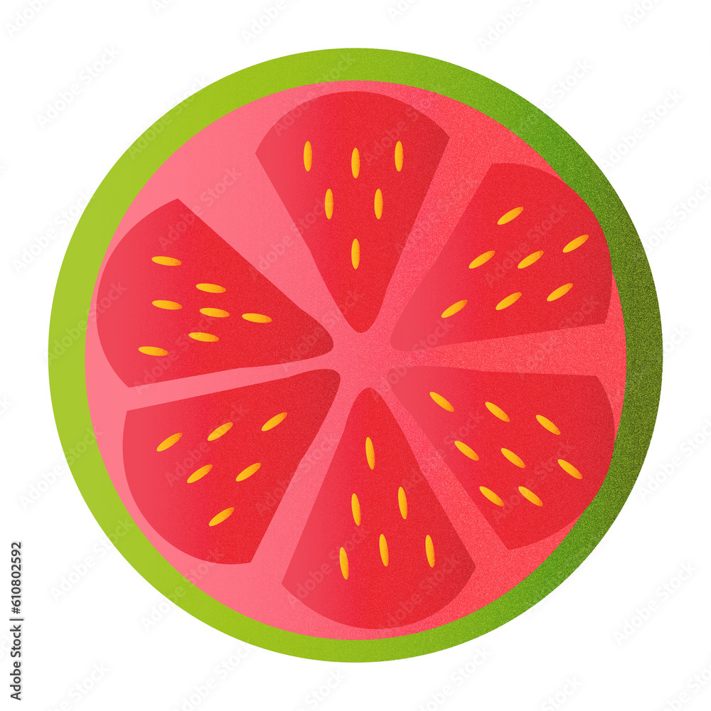 Zestaw ilustracji owoców Gujawa | Owoce Fruit wector set illustration Fruits Icons Guava - obrazy, fototapety, plakaty 