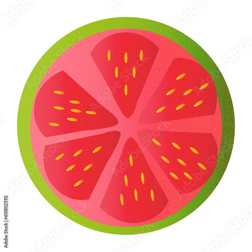Zestaw ilustracji owoców Gujawa | Owoce Fruit wector set illustration Fruits Icons Guava