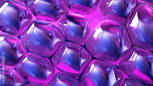 abstract inflated glass background