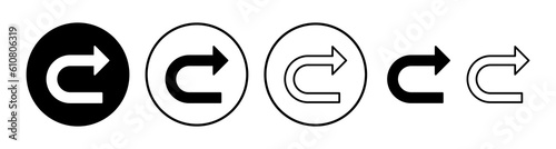 Arrow icon. Arrow symbol. Arrow icon for your web design.