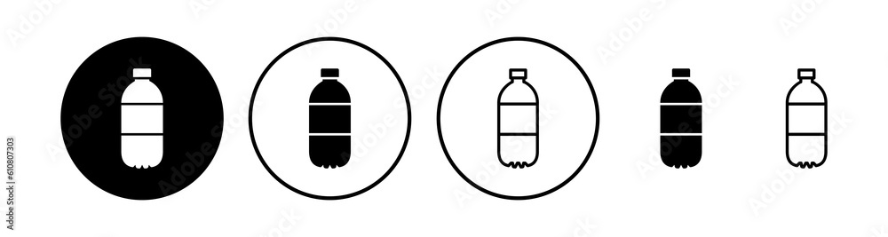 bottle icon vector. bottle icon in trendy flat design bottle icon vector. bottle icon in trendy flat design