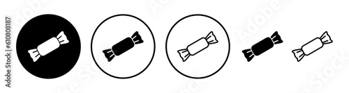 Candy icon vector. candy vector icon