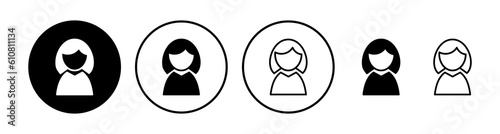 Female icon vector. toilet icon. restroom sign. gender