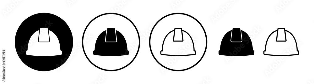 Helmet icon vector. safety helmet icon Helmet icon vector. safety helmet icon