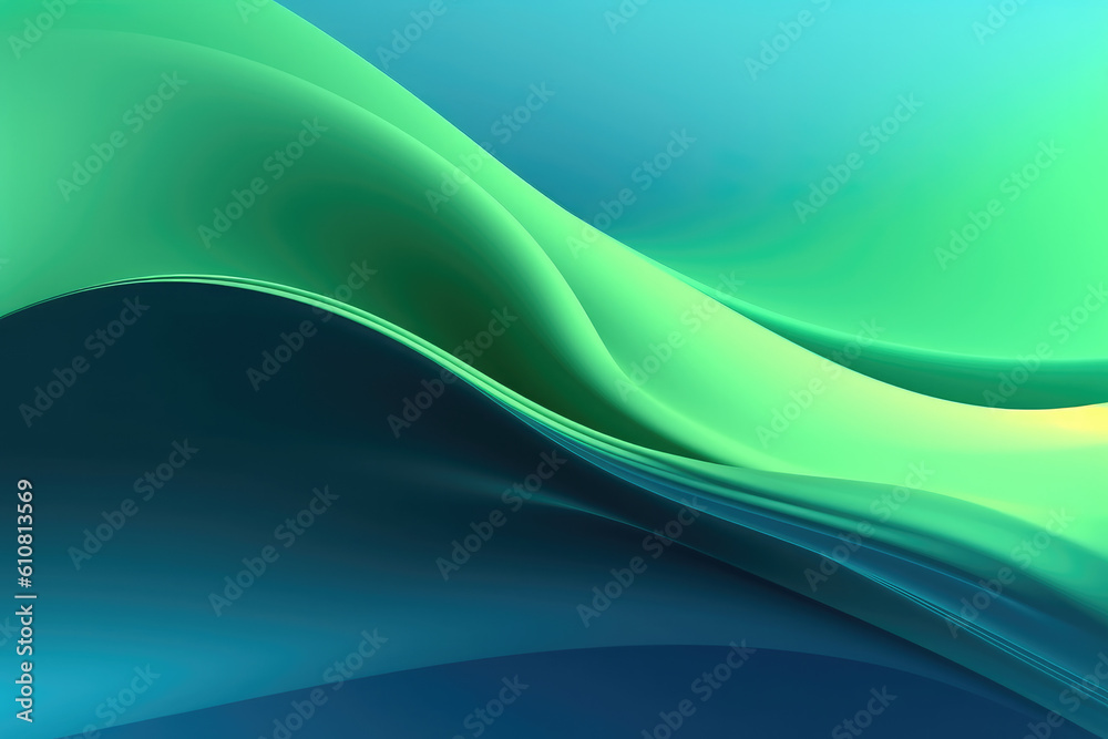 An abstract background formed by blue and green lines. An abstract background formed by blue and green lines.