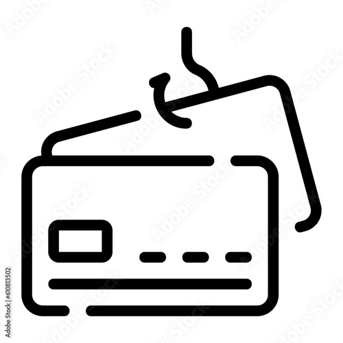 phishing line icon