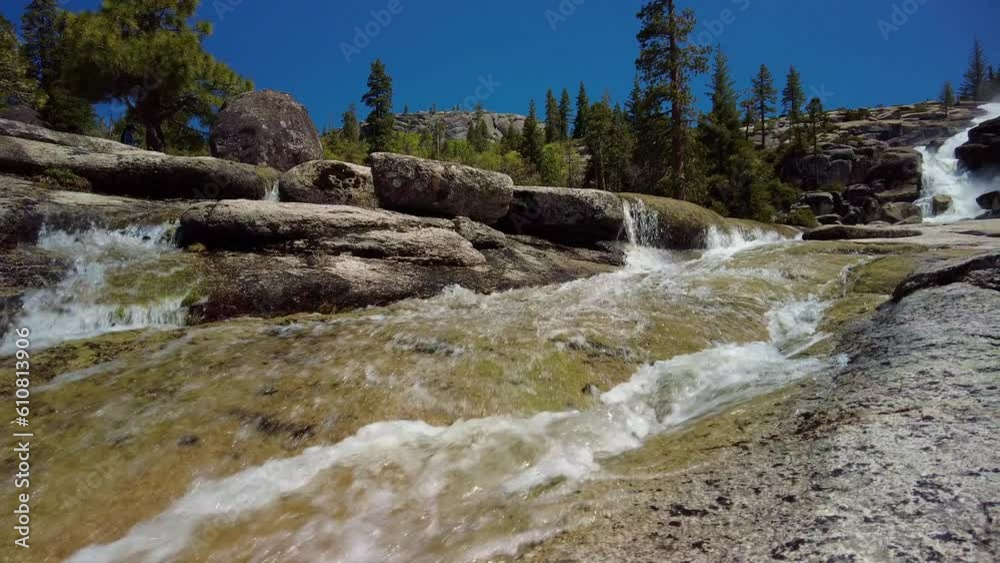 Bassi falls in northern california in slow motion Bassi falls in northern california in slow motion