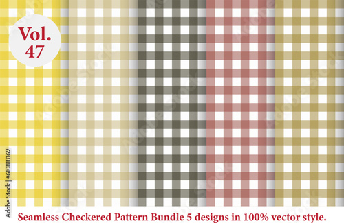 checkered pattern Vol.47,vector tartan,fabric texture in retro style,abstract colored