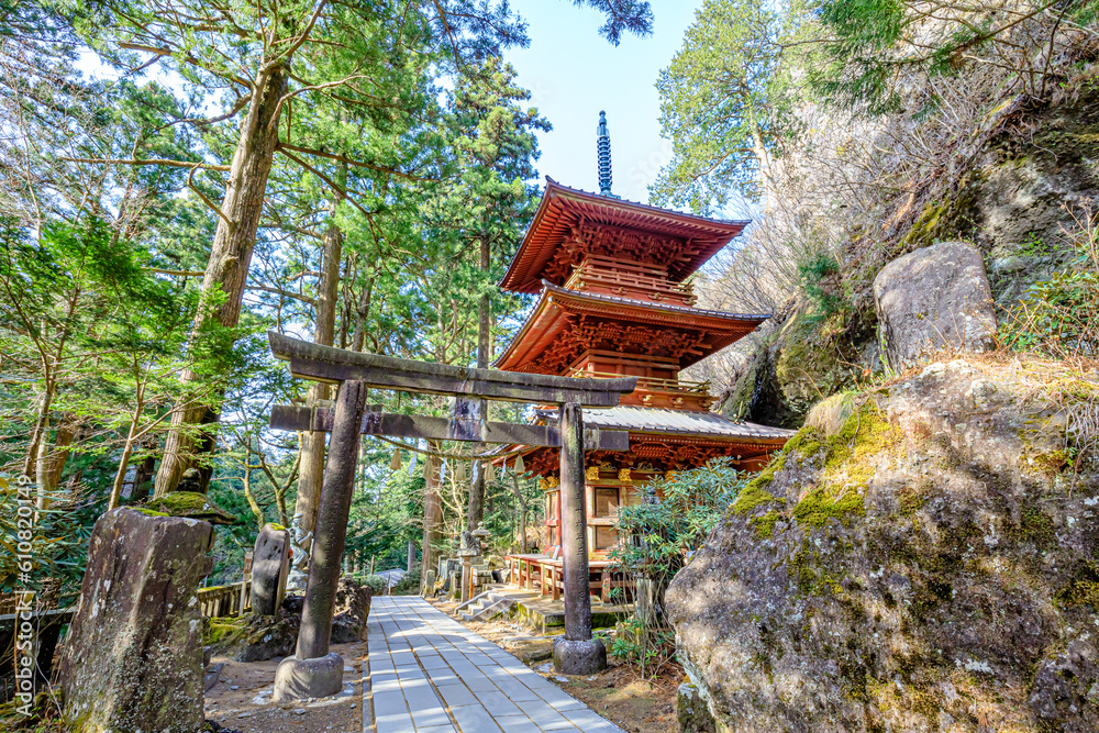 春の榛名神社 群馬県高崎市 Haruna Shrine in spring. Gumna Pref, Takasaki city. 春の榛名神社 群馬県高崎市 Haruna Shrine in spring. Gumna Pref, Takasaki city.