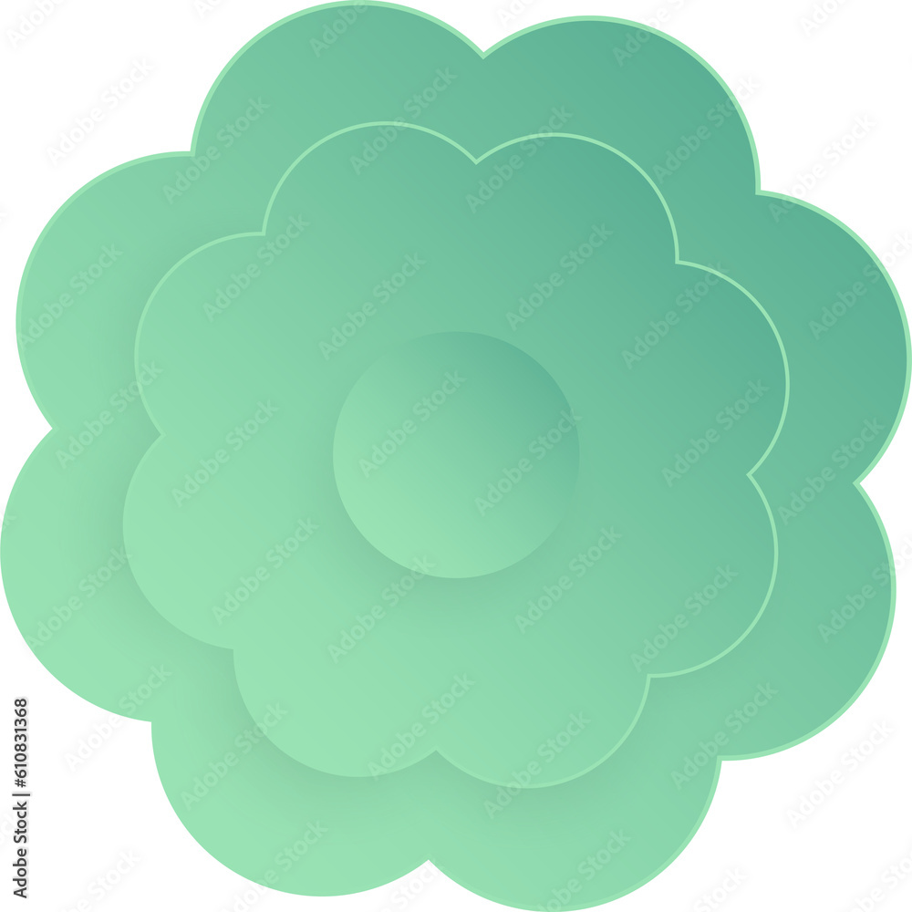 Flower, Element of floral paper cut. Paper cut of flower shape and spring symbol. Flower, Element of floral paper cut. Paper cut of flower shape and spring symbol.