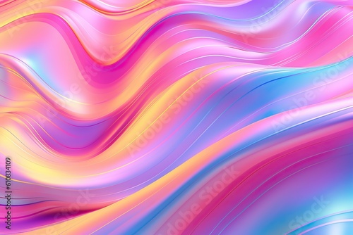 Wallpaper Mural texture of holographic wave wallpaper background Torontodigital.ca