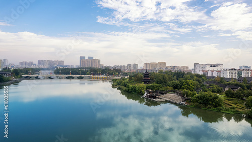 Cityscape of Taizhou, Jiangsu, China © 昊 周