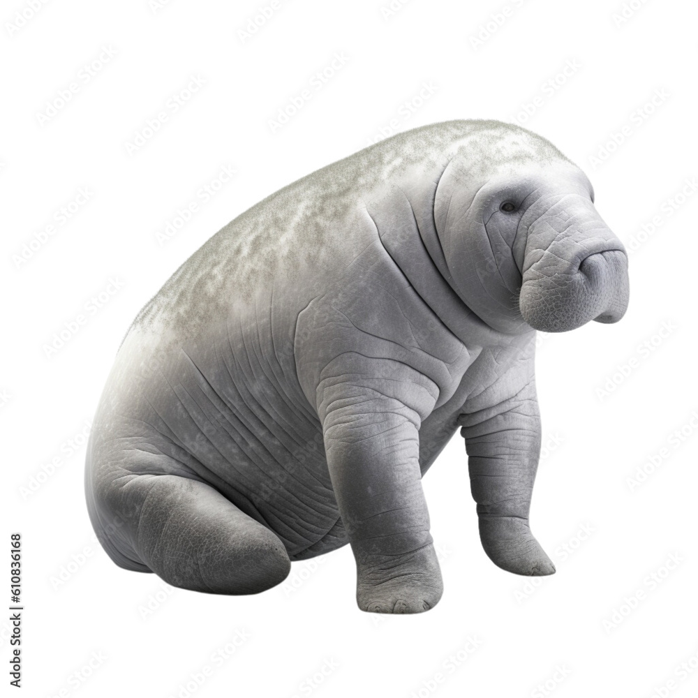 Obraz premium Manatee Generative AI