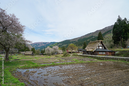 五箇山　相倉集落の合掌造りの家