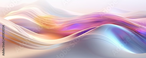 Dynamic Spectrum of Colors Abstract Background, AI Generative 