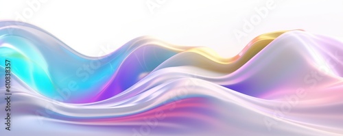 Dynamic Spectrum of Colors Abstract Background, AI Generative 