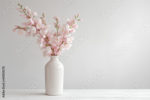 pink flowers in vase, vase full of pink flowers 