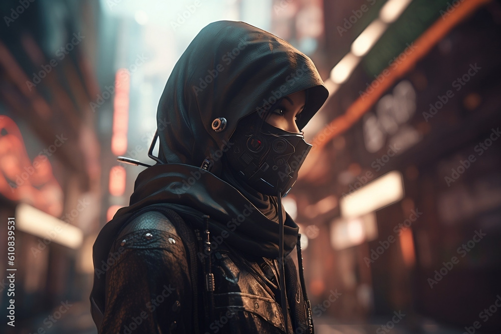 Cyberpunk Ninja