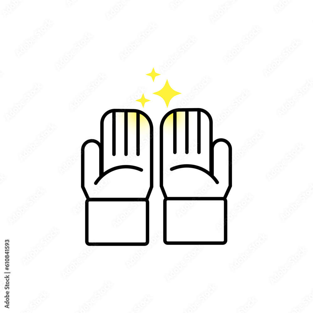 Muslim prayer. Hands with palms up for praying Muslim prayer. Hands with palms up for praying