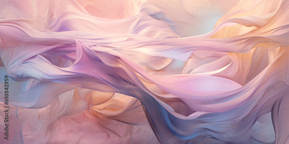 Obraz premium background wave pastel color