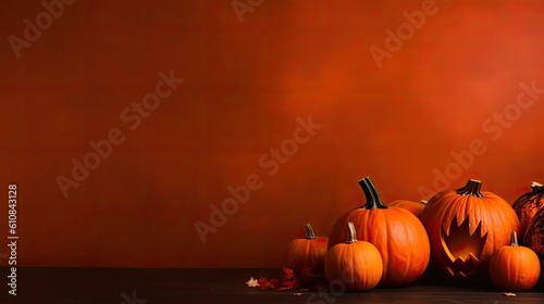 Happy Halloween Sale Banner background concept design with perfect ornament and view