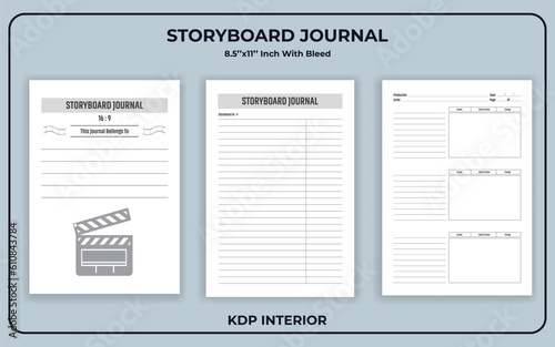 Professional Story Board Note book