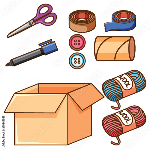 Set of differnt objects