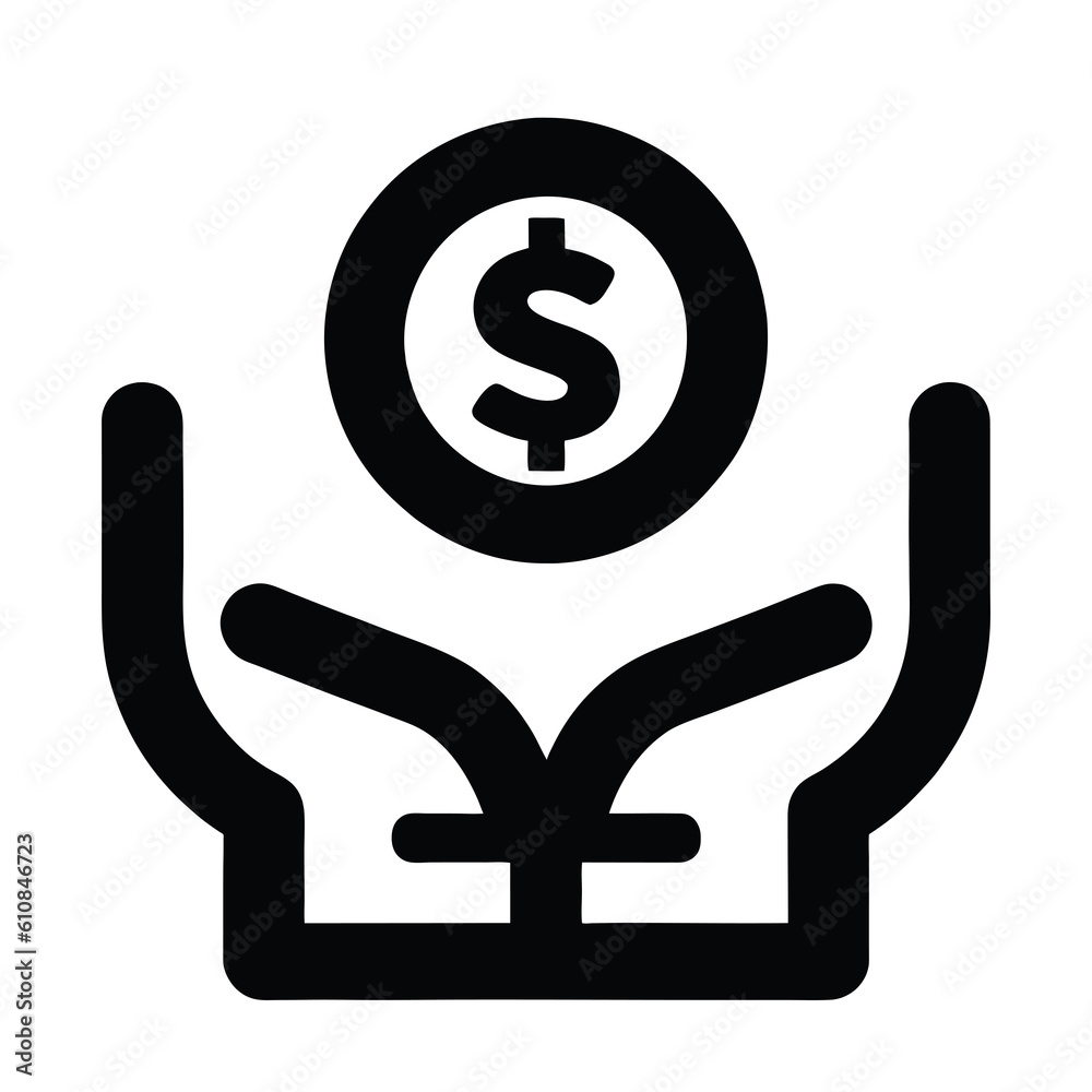Money or finance vector icon set.Dollar coin.Wallet money symbol.symbol vector sign isolated on white background. Money or finance vector icon set.Dollar coin.Wallet money symbol.symbol vector sign isolated on white background.