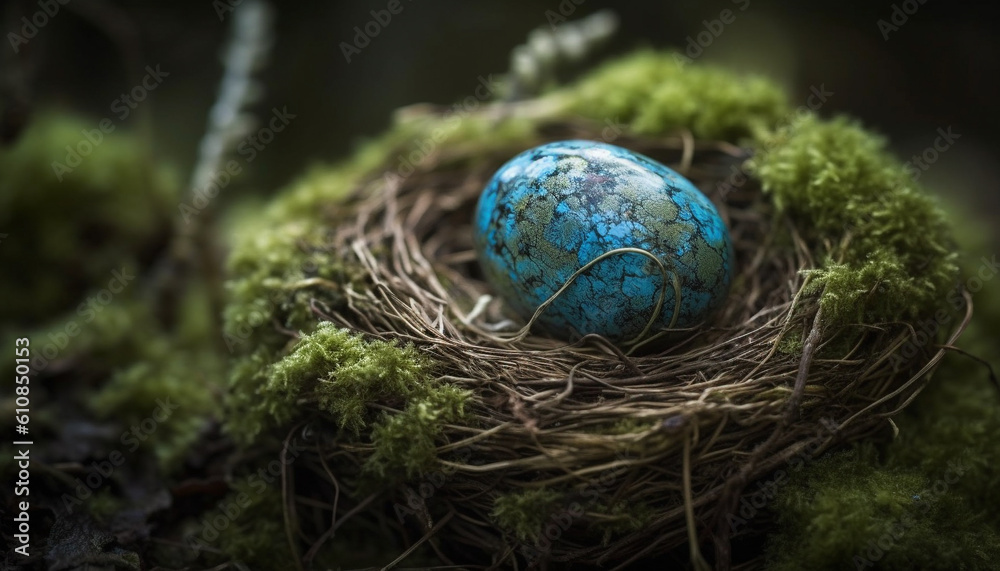 New life emerges from fragile bird nest generated by AI New life emerges from fragile bird nest generated by AI