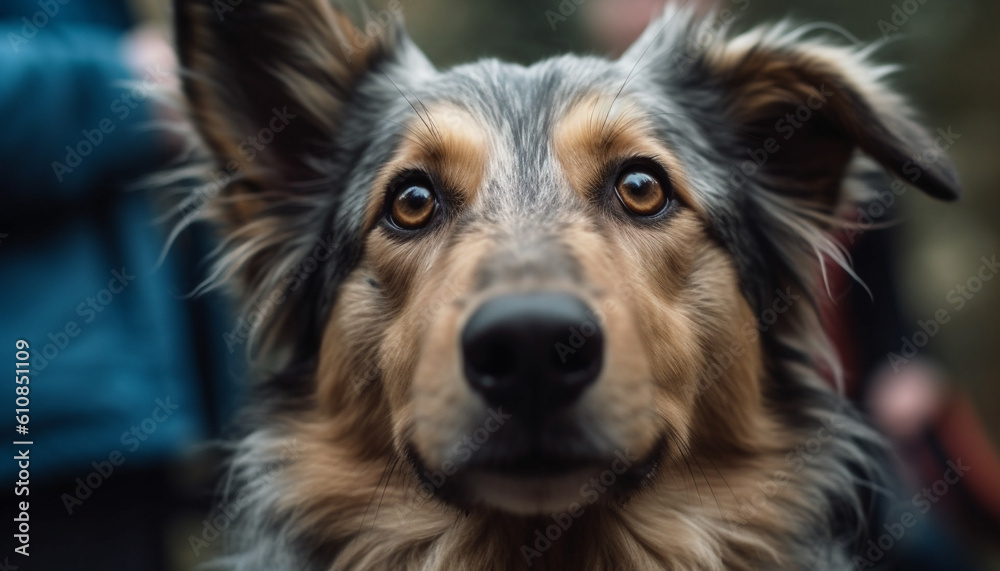 Purebred puppies sit for portrait, loyal friends forever generated by AI Purebred puppies sit for portrait, loyal friends forever generated by AI