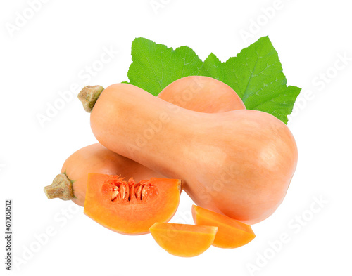 butternut squash isolated on transparent png